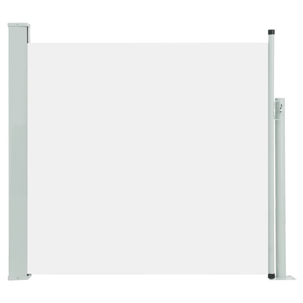 vidaXL Toldo lateral retráctil de jardín color crema 170x300 cm