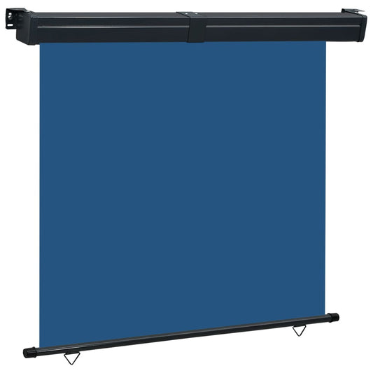 vidaXL Toldo lateral de balcón azul 175x250 cm