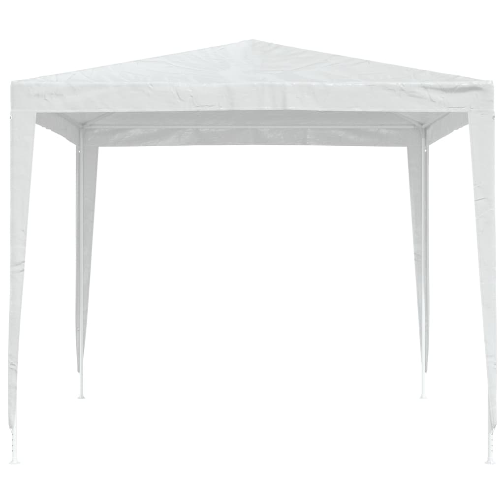 vidaXL Carpa de celebraciones blanca 2,5x2,5 m