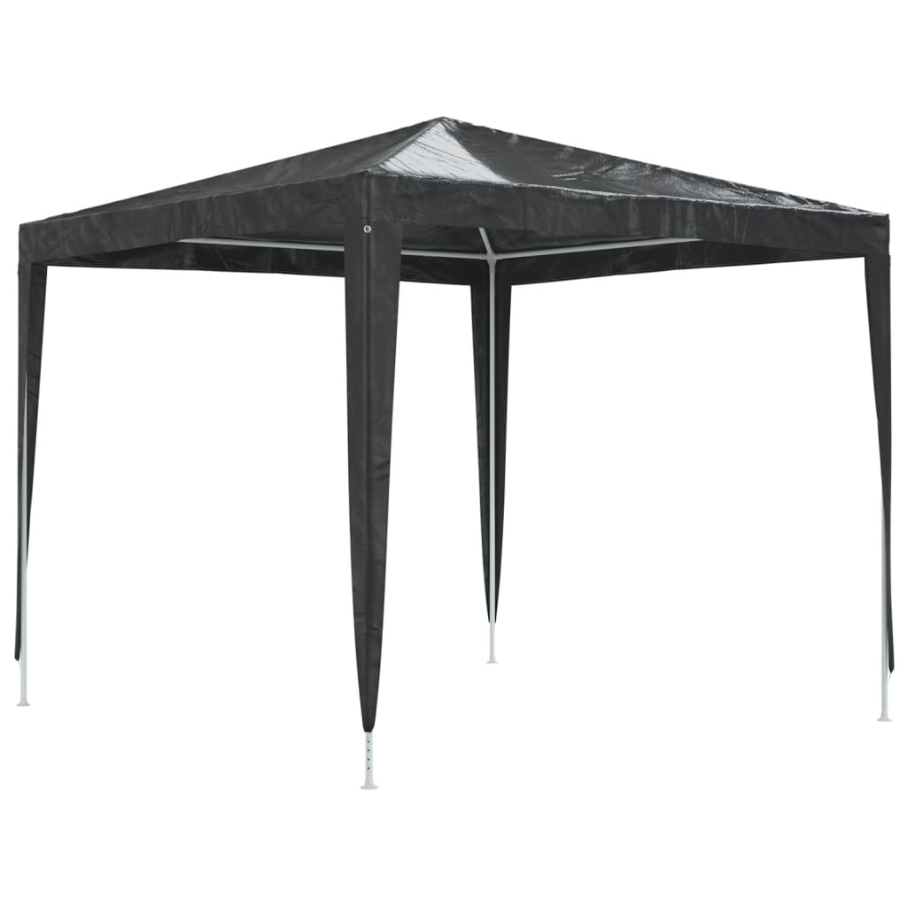 vidaXL Carpa profesional para fiestas gris antracita 90 g/m² 2,5x2,5 m