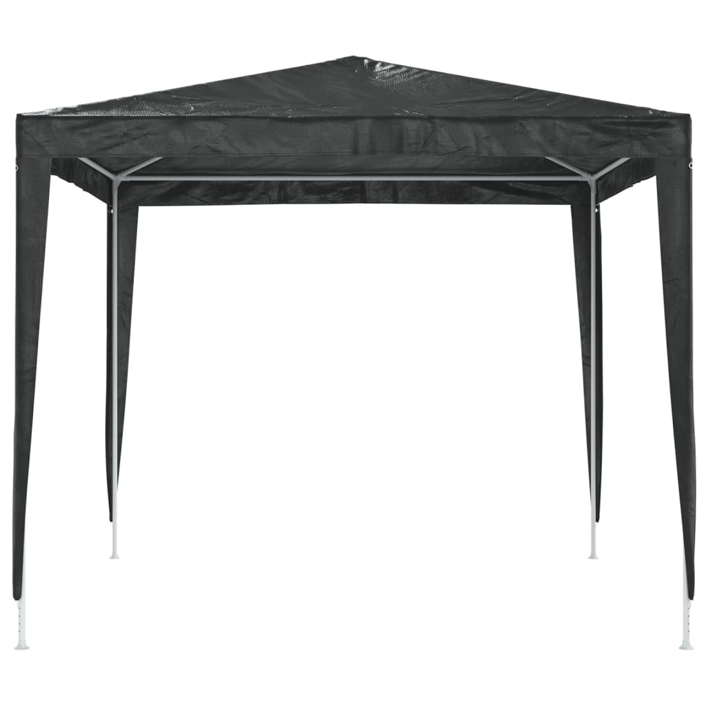 vidaXL Carpa profesional para fiestas gris antracita 90 g/m² 2,5x2,5 m