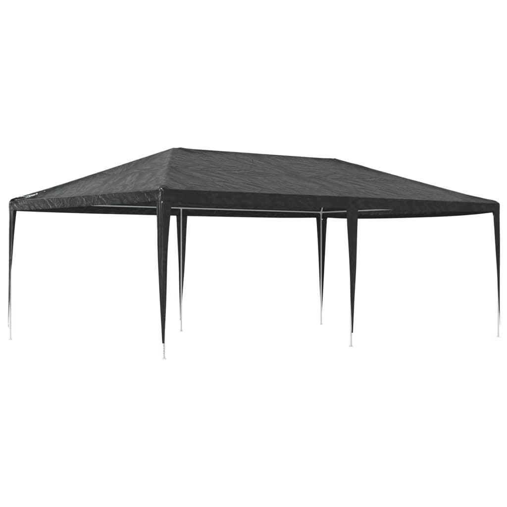 vidaXL Carpa profesional para fiestas gris antracita 90 g/m² 4x6 m