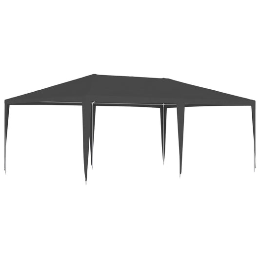 vidaXL Carpa profesional para fiestas gris antracita 90 g/m² 4x6 m