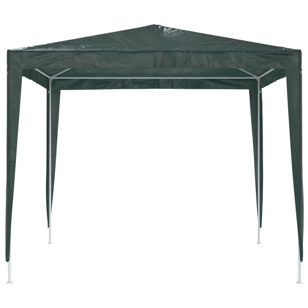 vidaXL Carpa profesional para fiestas verde 90 g/m² 2,5x2,5 m