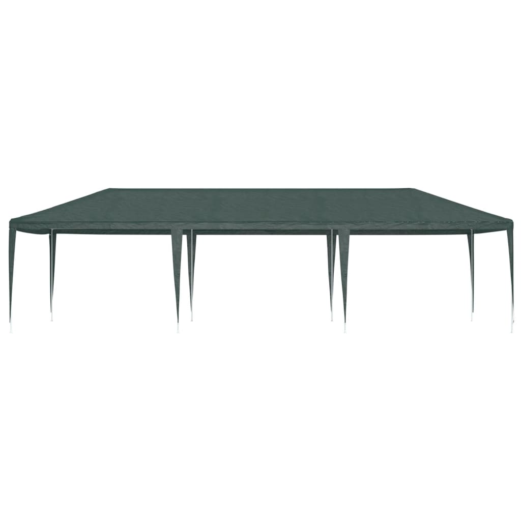 vidaXL Carpa profesional para fiestas verde 90 g/m² 4x9 m