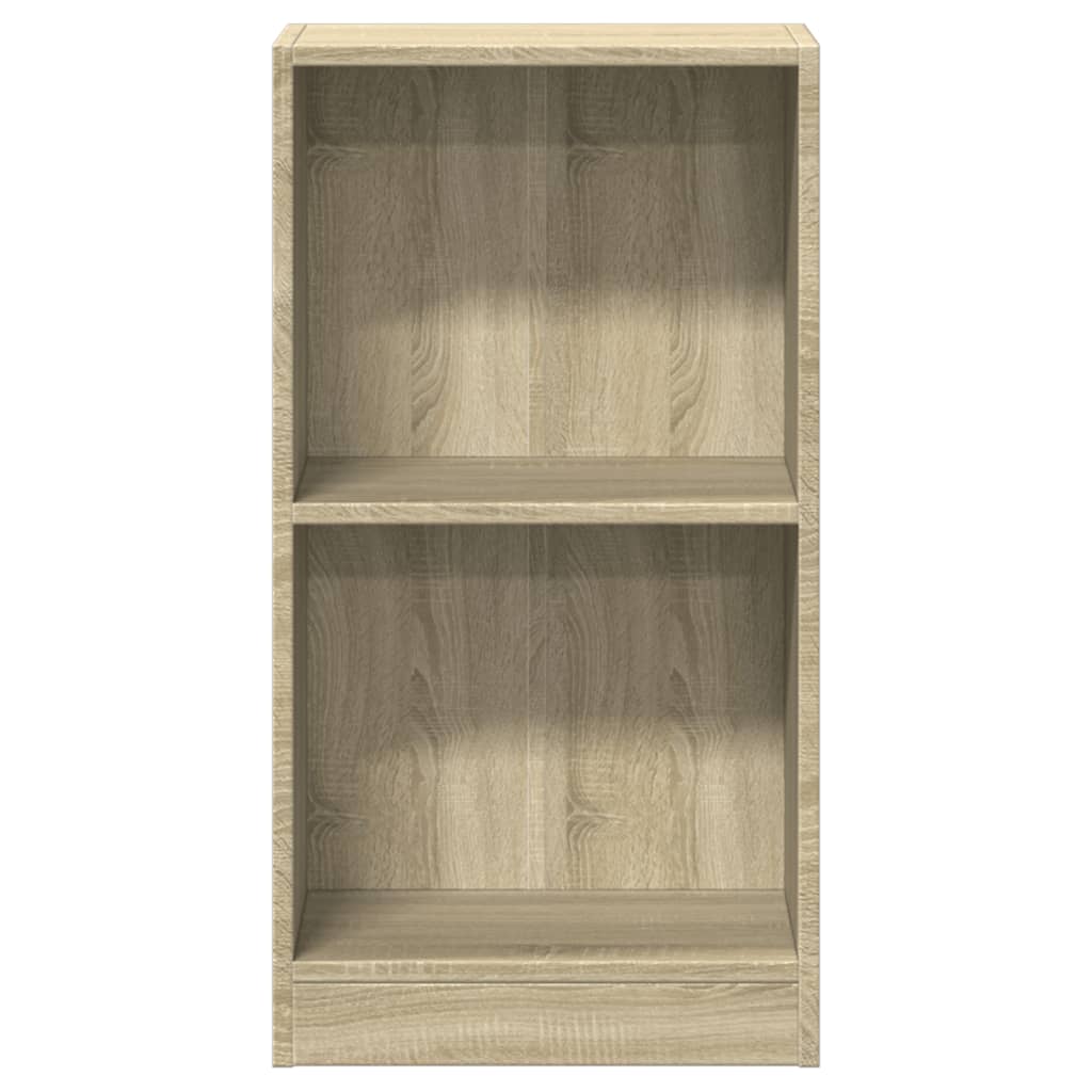 vidaXL Estantería de madera contrachapada color roble 40x24x75 cm