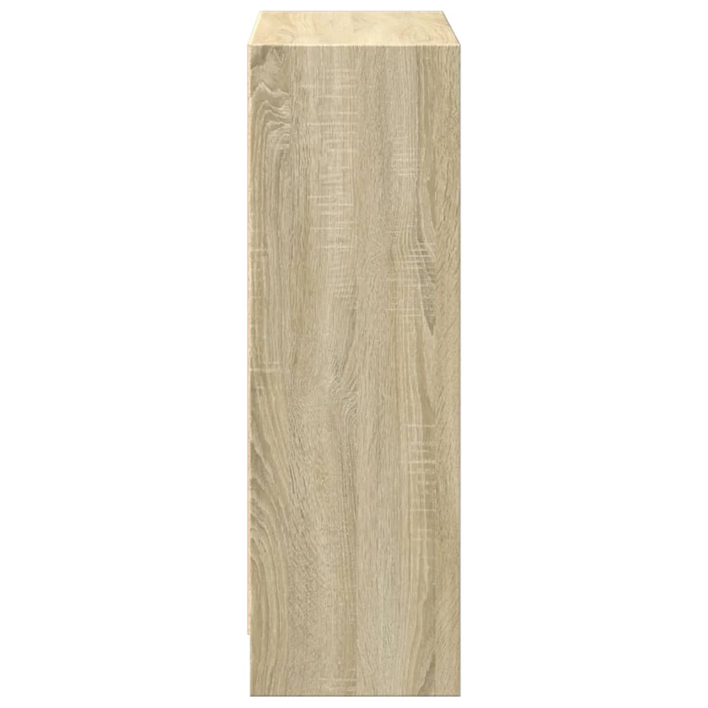 vidaXL Estantería madera de ingeniería roble Sonoma 60x24x76 cm