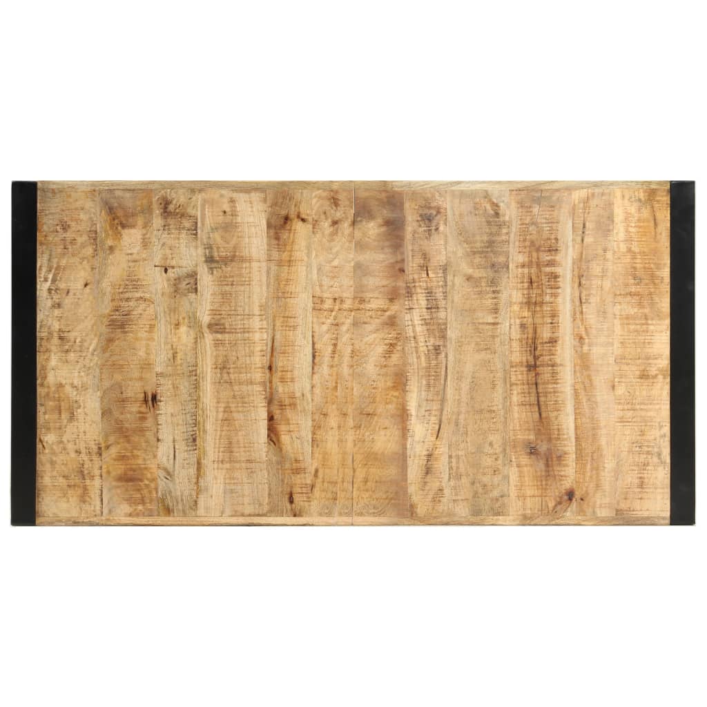 vidaXL Mesa alta de cocina de madera maciza de mango 140x70x110 cm