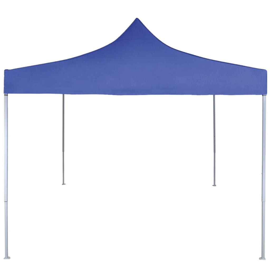 vidaXL Carpa plegable profesional acero azul 2x2 m