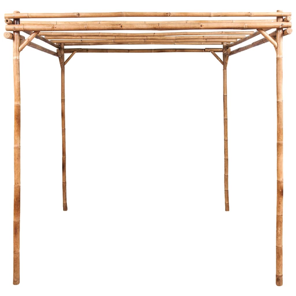 vidaXL Pérgola de bambú 170x170x220 cm