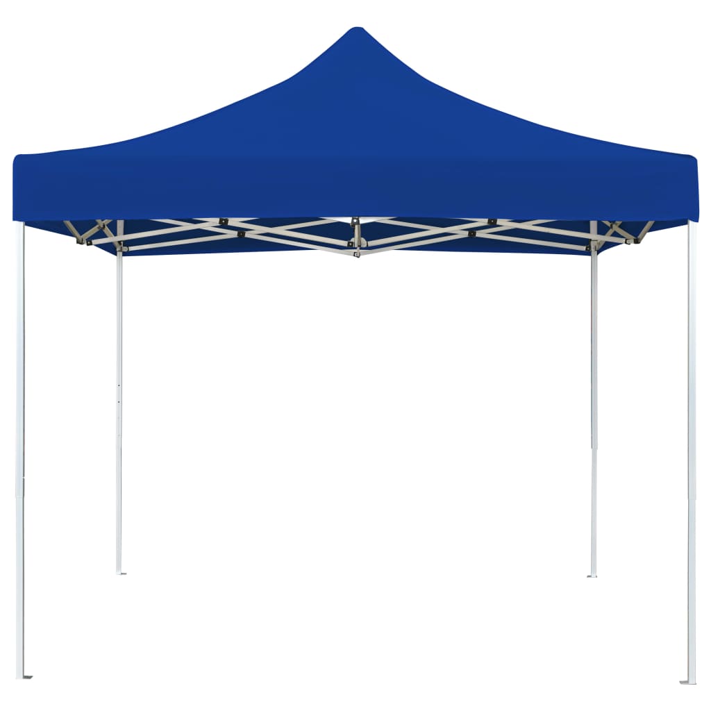 vidaXL Carpa plegable profesional de aluminio azul 2x2 m