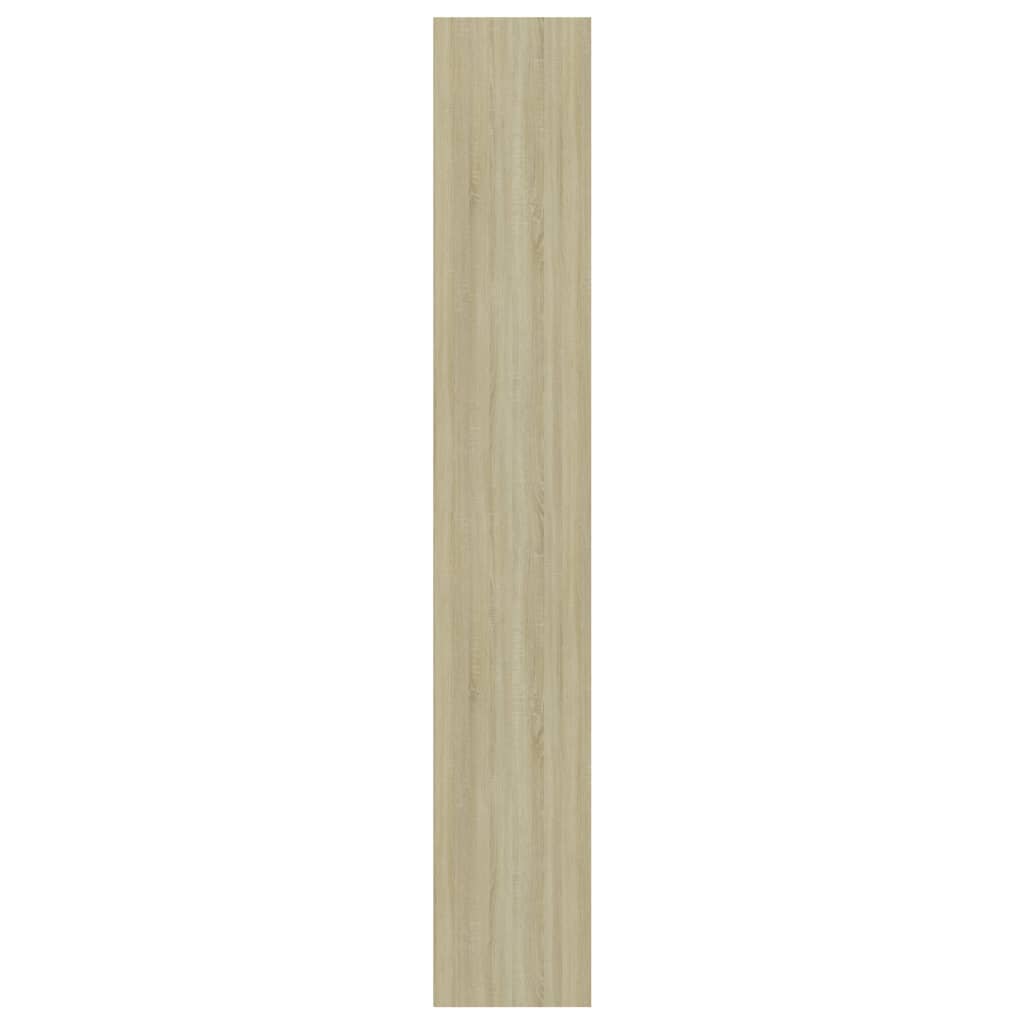 vidaXL Estantería de 5 niveles madera contrachapada roble 60x30x189cm