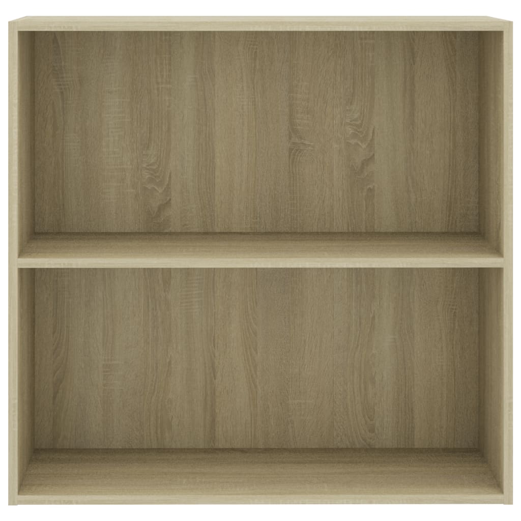 vidaXL Estantería de madera de ingeniería roble Sonoma 80x30x76,5 cm