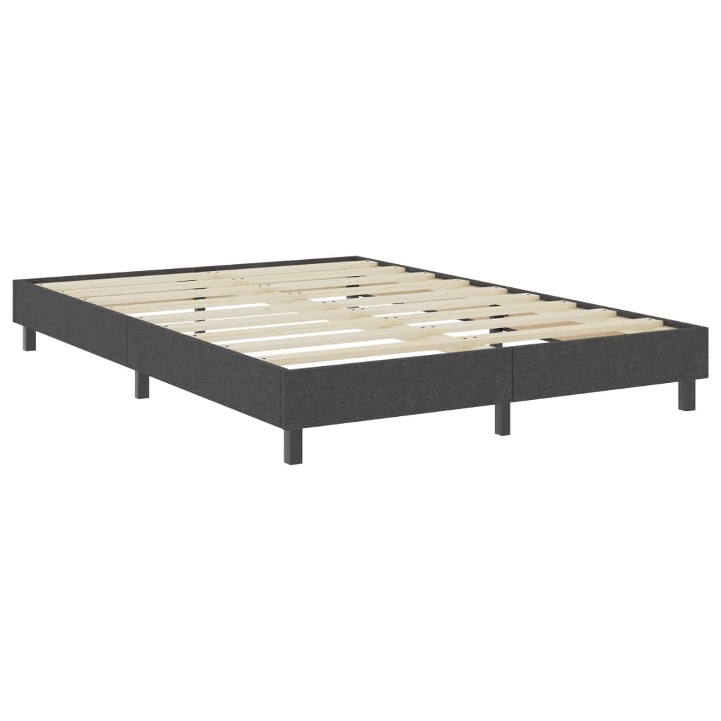 vidaXL Estructura de cama Box Spring sin colchón tela gris 180x200 cm