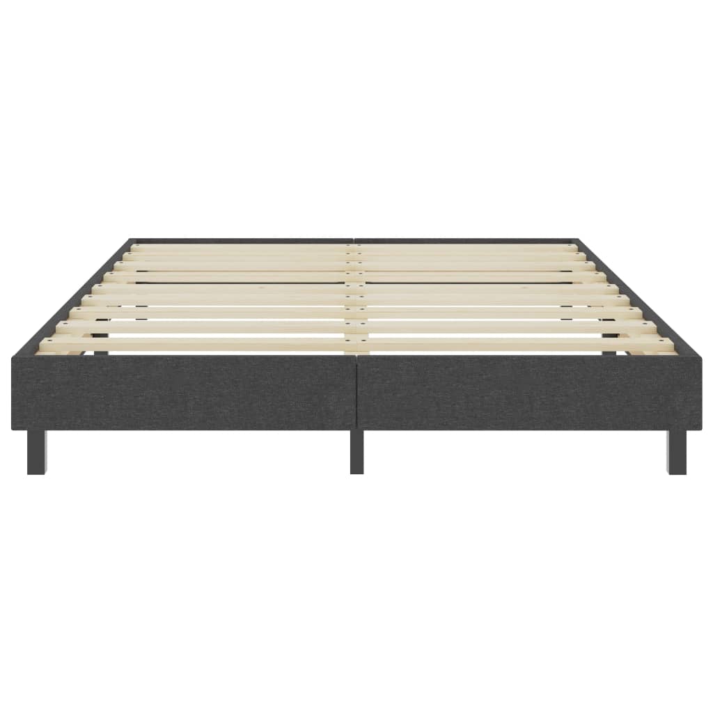 vidaXL Estructura de cama Box Spring sin colchón tela gris 180x200 cm