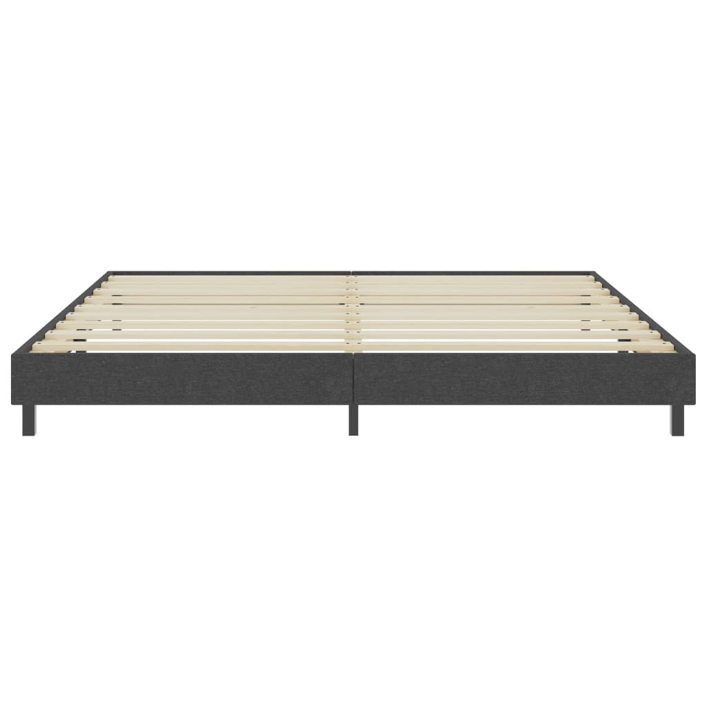 vidaXL Estructura de cama Box Spring sin colchón tela gris 200x200 cm