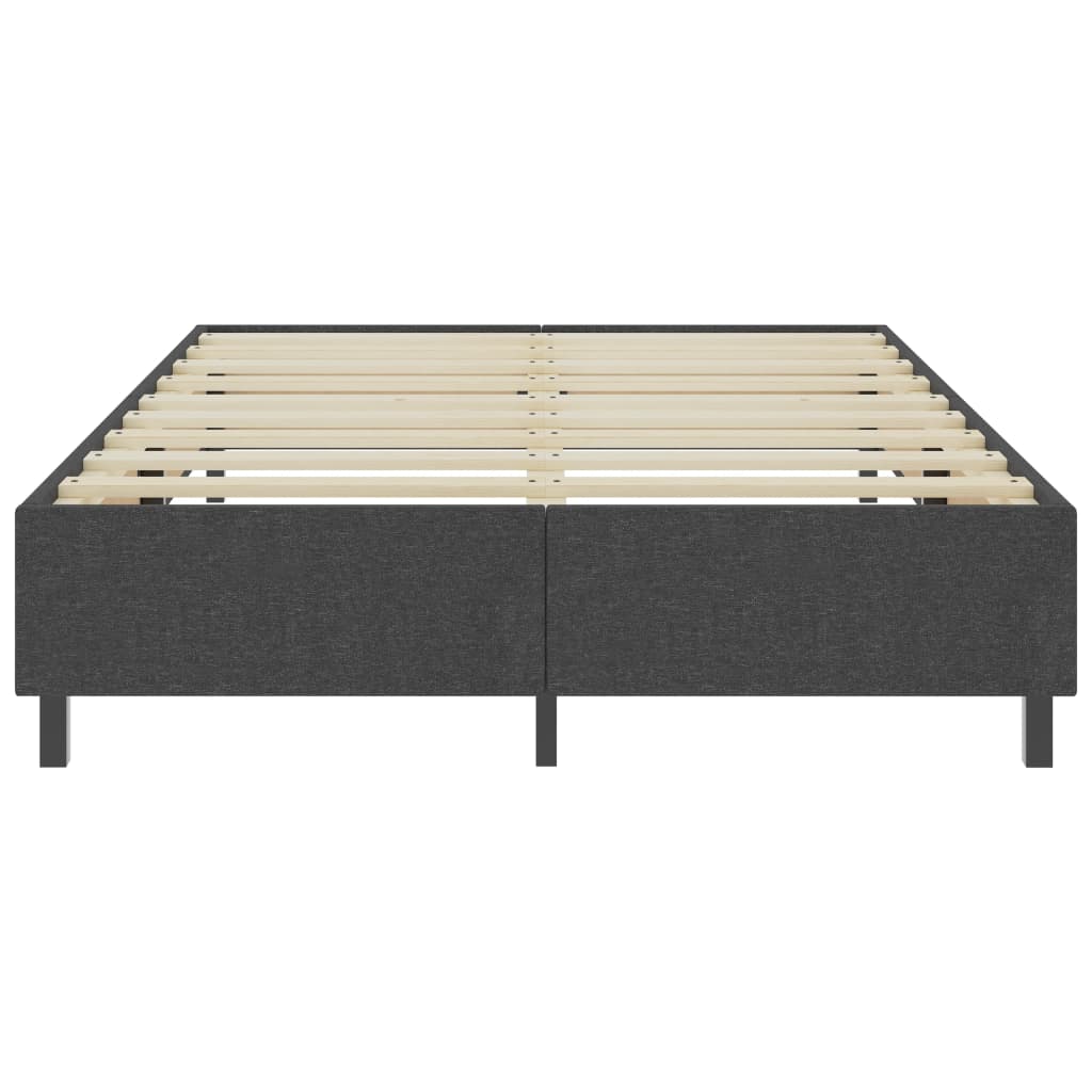 vidaXL Estructura de cama Box Spring sin colchón tela gris 180x200 cm