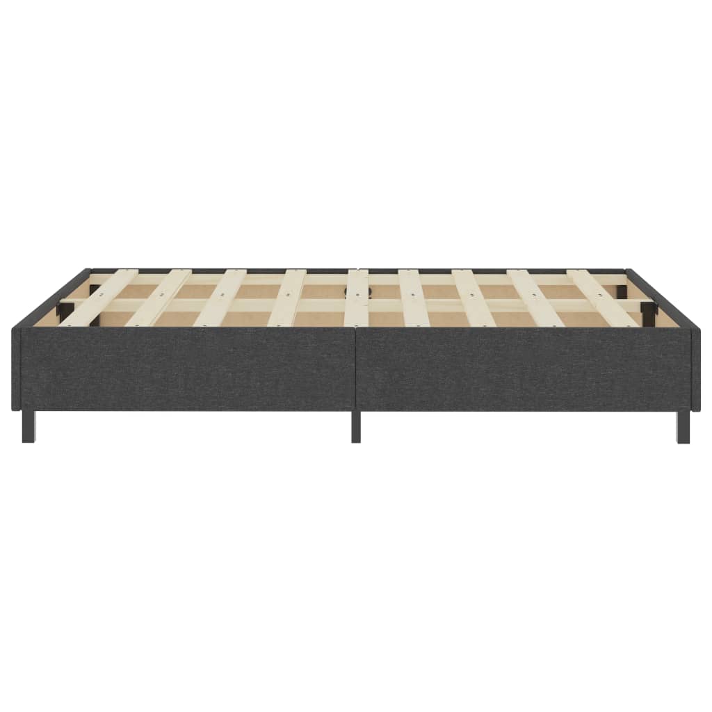 vidaXL Estructura de cama Box Spring sin colchón tela gris 180x200 cm