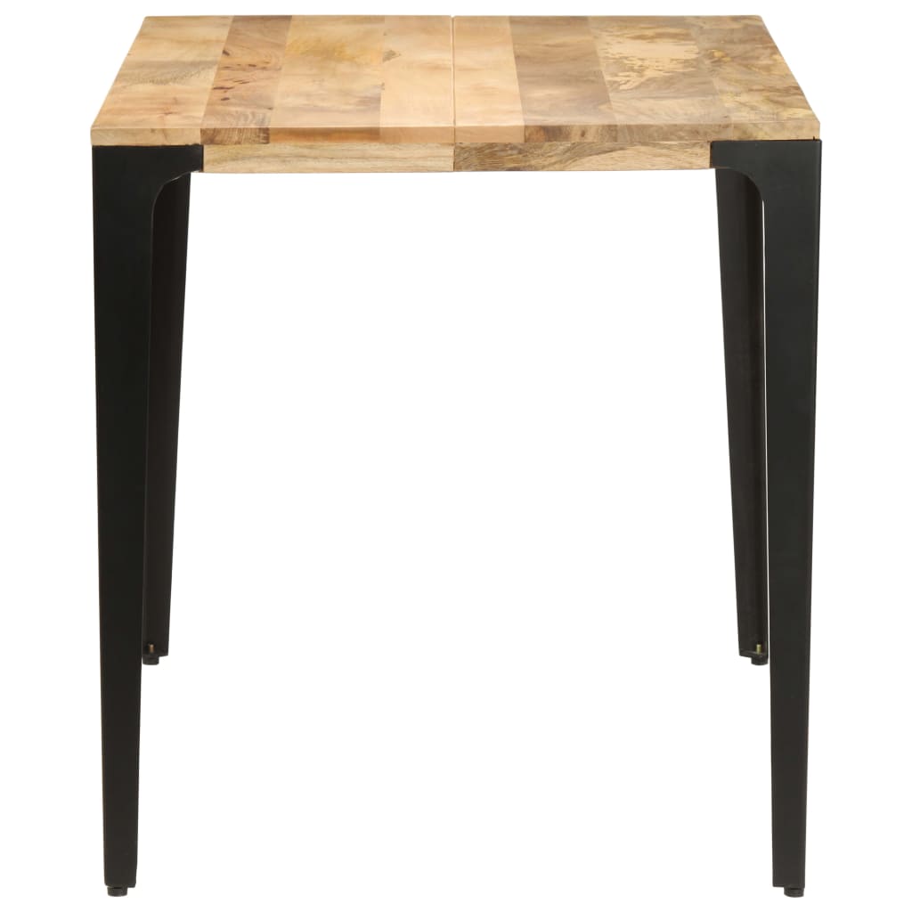 vidaXL Mesa de comedor de madera maciza de mango 140x70x76 cm