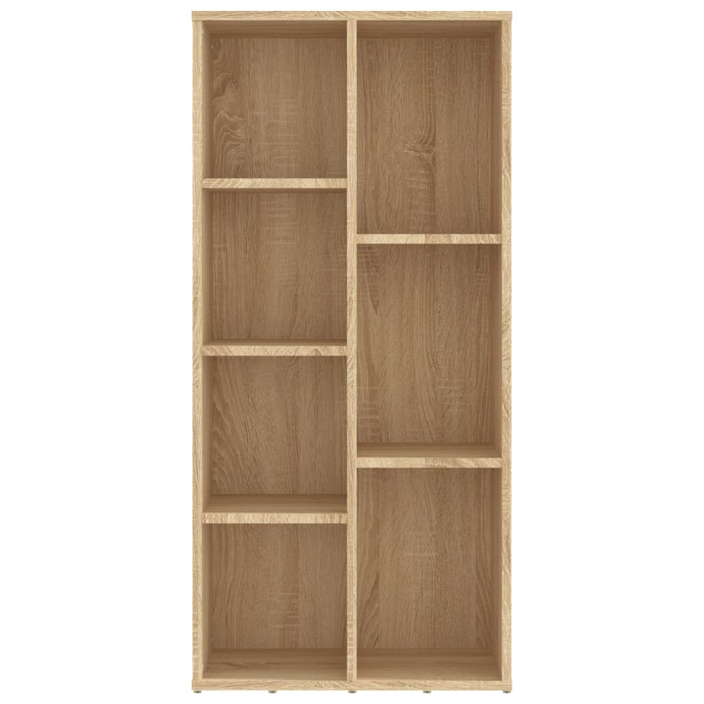 vidaXL Estantería madera contrachapada color roble Sonoma 50x25x106cm