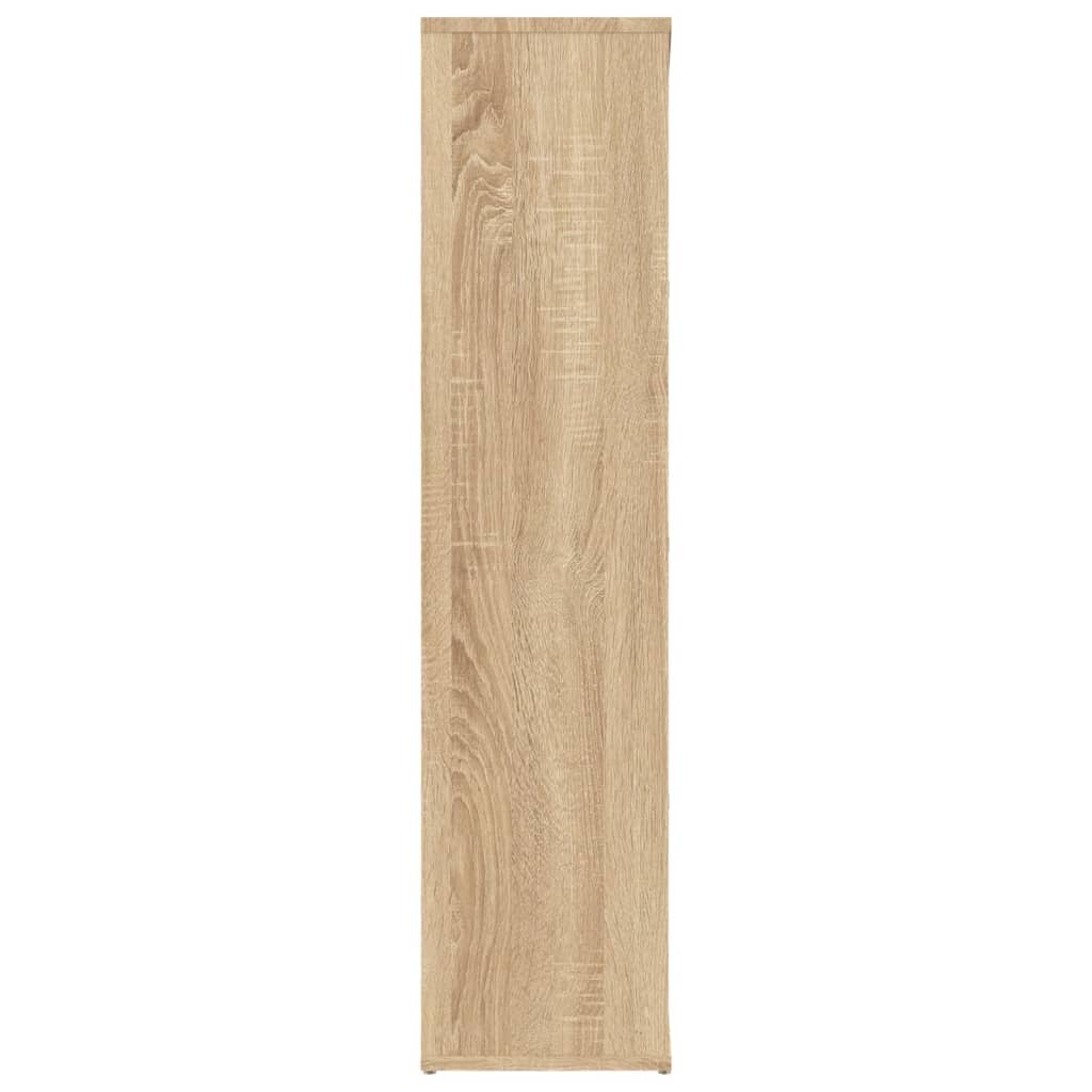 vidaXL Estantería madera contrachapada color roble Sonoma 50x25x106cm