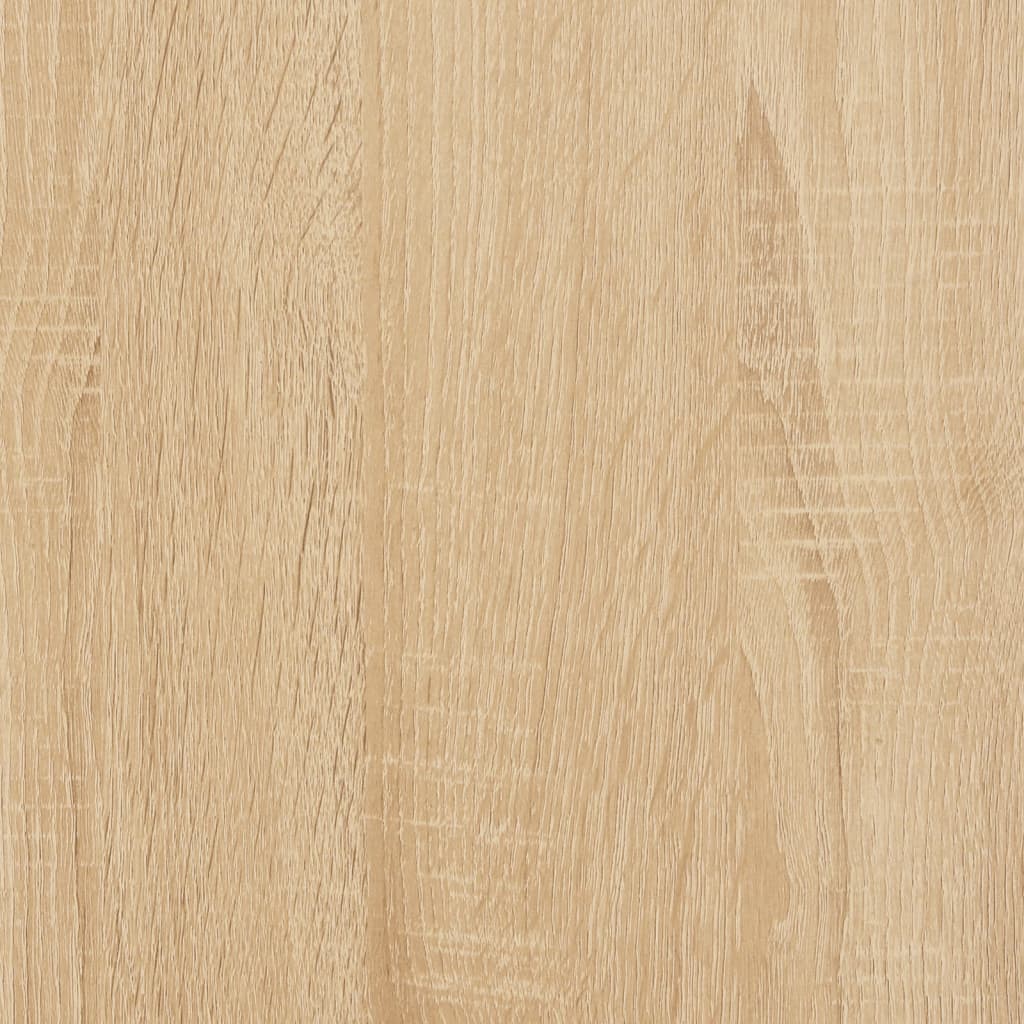 vidaXL Escritorio madera contrachapada color roble Sonoma 90x50x74 cm