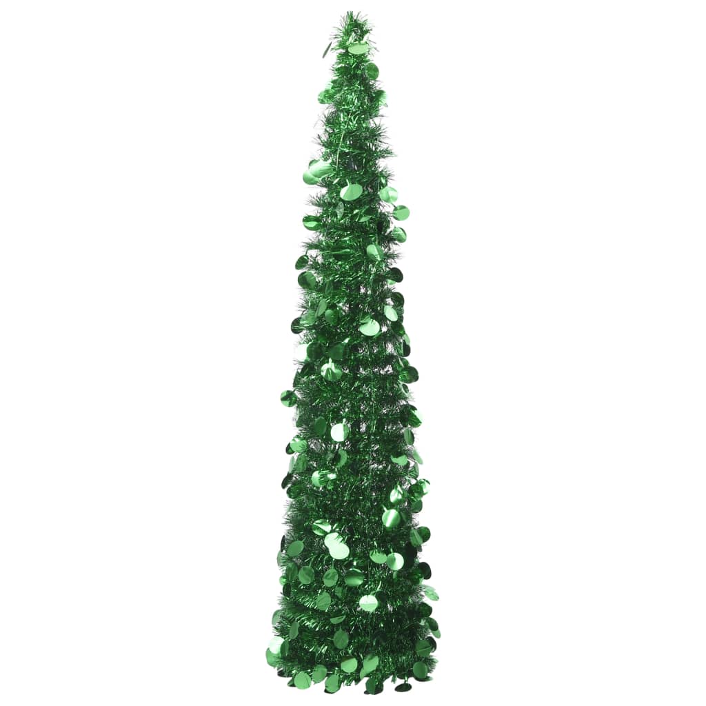 vidaXL Árbol de Navidad artificial emergente PET verde 180 cm