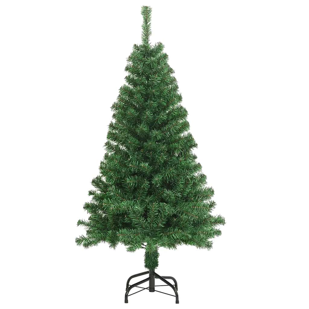 vidaXL Árbol de Navidad artificial con ramas gruesas PVC verde 150 cm