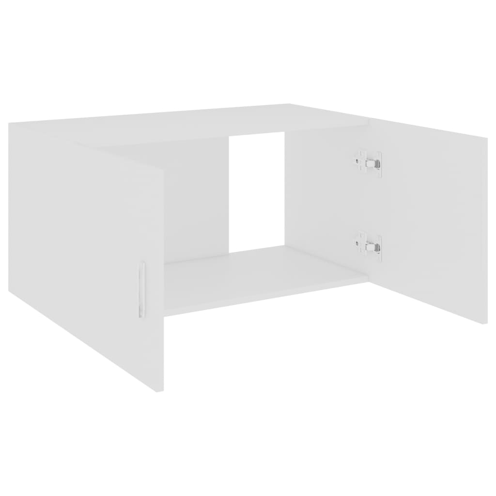 vidaXL Armario de pared madera contrachapada blanco 80x39x40 cm