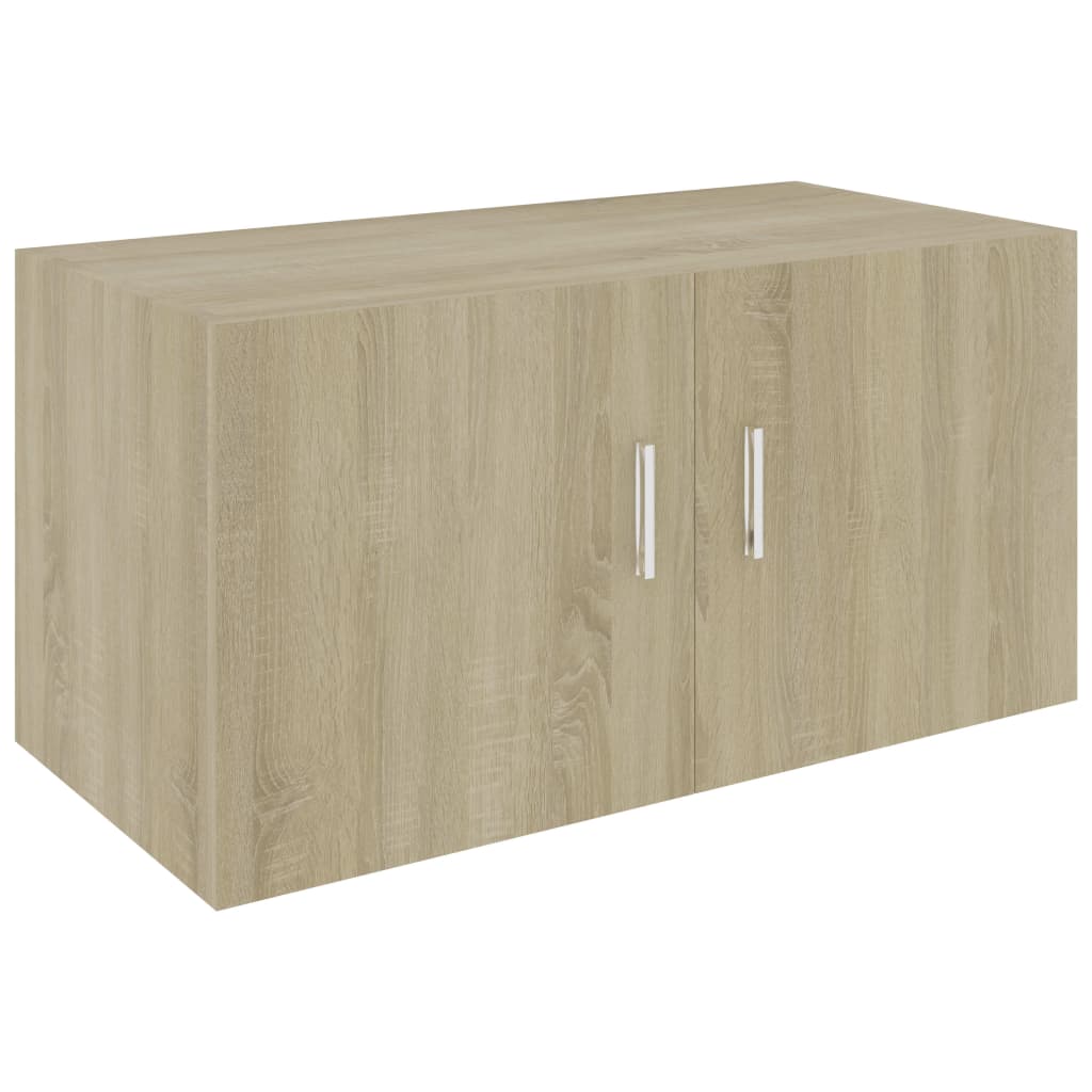 vidaXL Armario de pared madera ingeniería roble Sonoma 80x39x40 cm