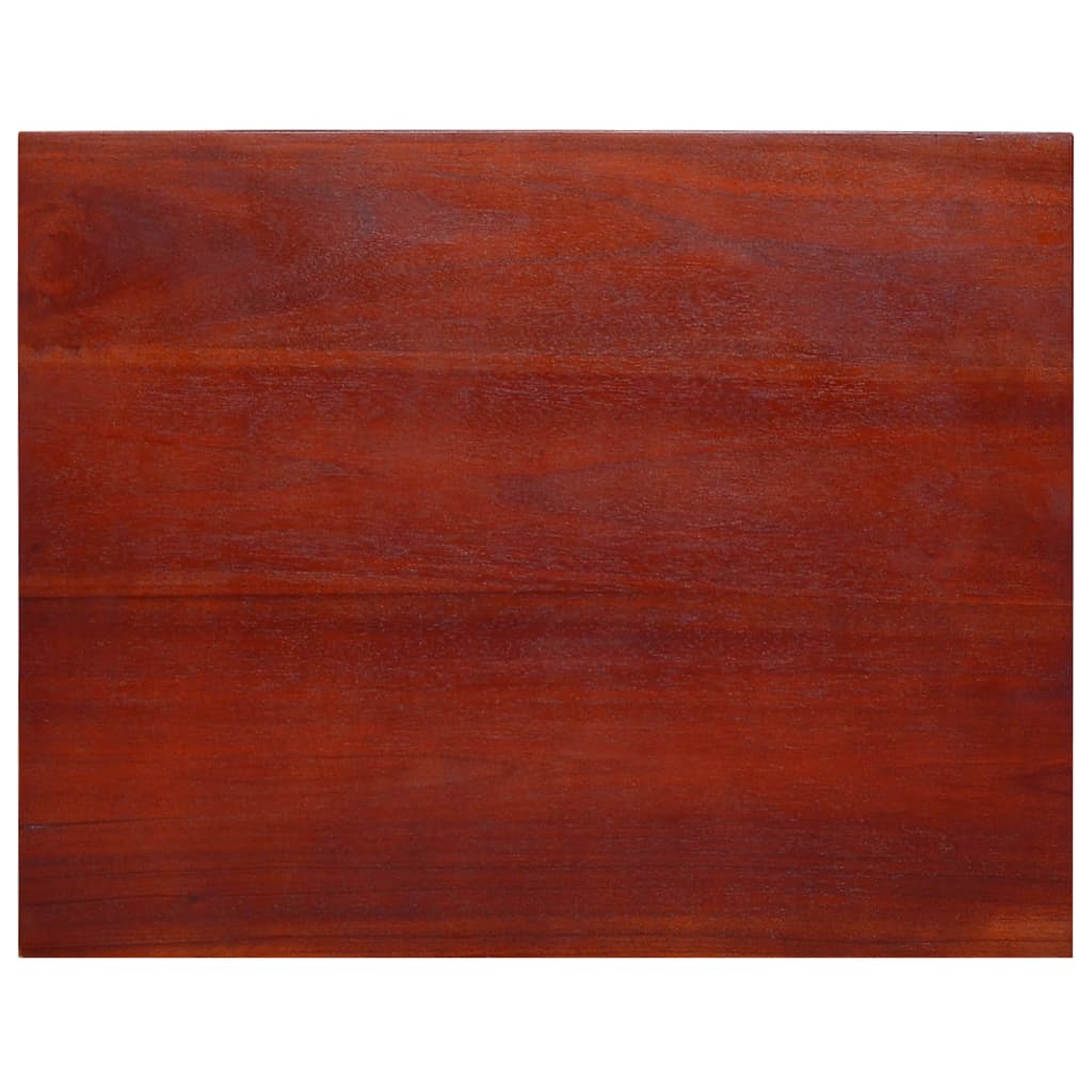 vidaXL Cajonera clásica madera de caoba maciza marrón 45x35x100 cm