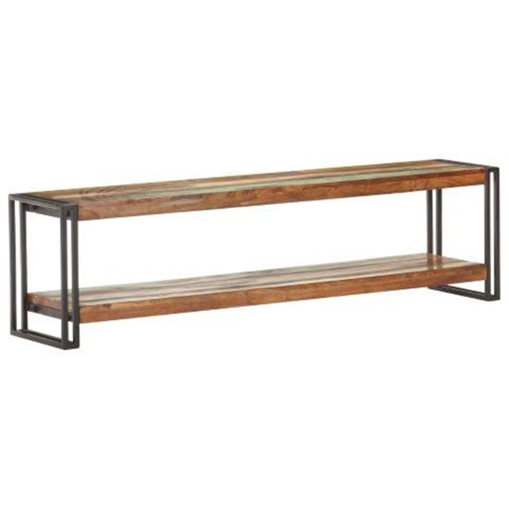 vidaXL Mueble de TV de madera maciza reciclada 150x30x40 cm