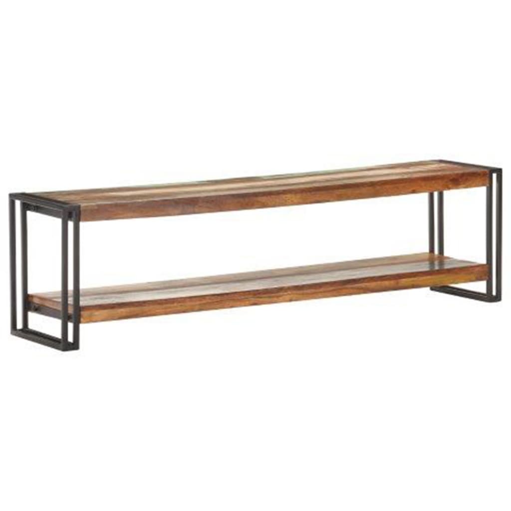 vidaXL Mueble de TV de madera maciza reciclada 150x30x40 cm