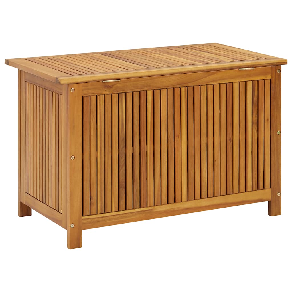 vidaXL Caja de almacenaje de jardín madera maciza acacia 90x50x58 cm