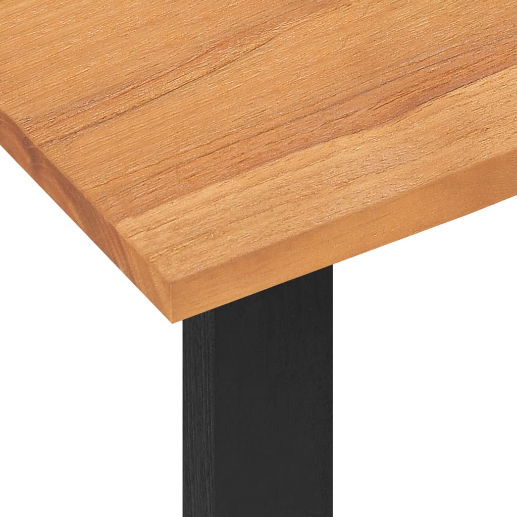 vidaXL Escritorio de madera maciza de teca 100x45x75 cm