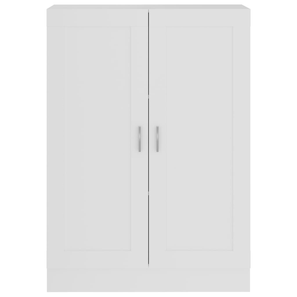 vidaXL Armario de libros madera contrachapada blanco 82,5x30,5x115 cm