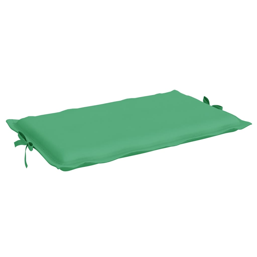 vidaXL Cojín de tumbona de tela Oxford verde 186x58x3 cm