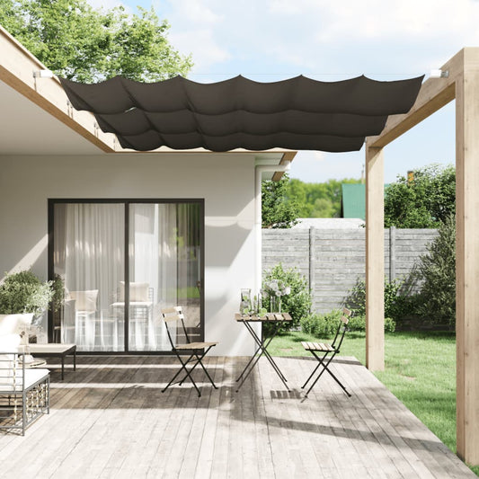 vidaXL Toldo vertical gris antracita 60x270 cm tela oxford