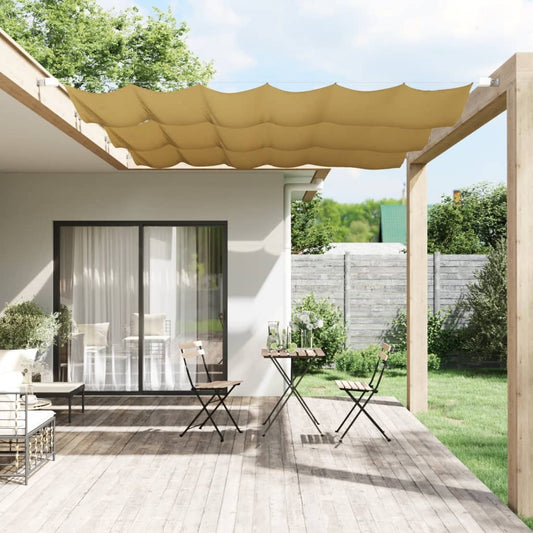 vidaXL Toldo vertical beige 60x270 cm tela oxford