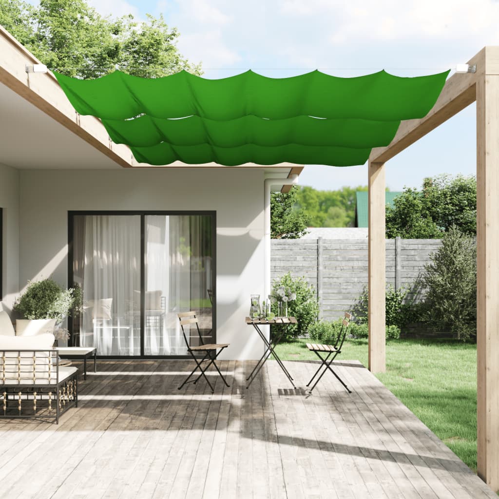 vidaXL Toldo vertical verde claro 180x270 cm tela oxford