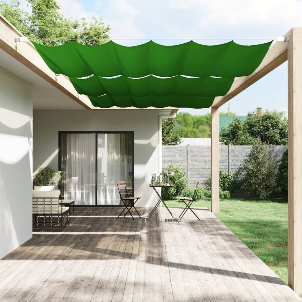 vidaXL Toldo vertical verde claro 200x270 cm tela oxford