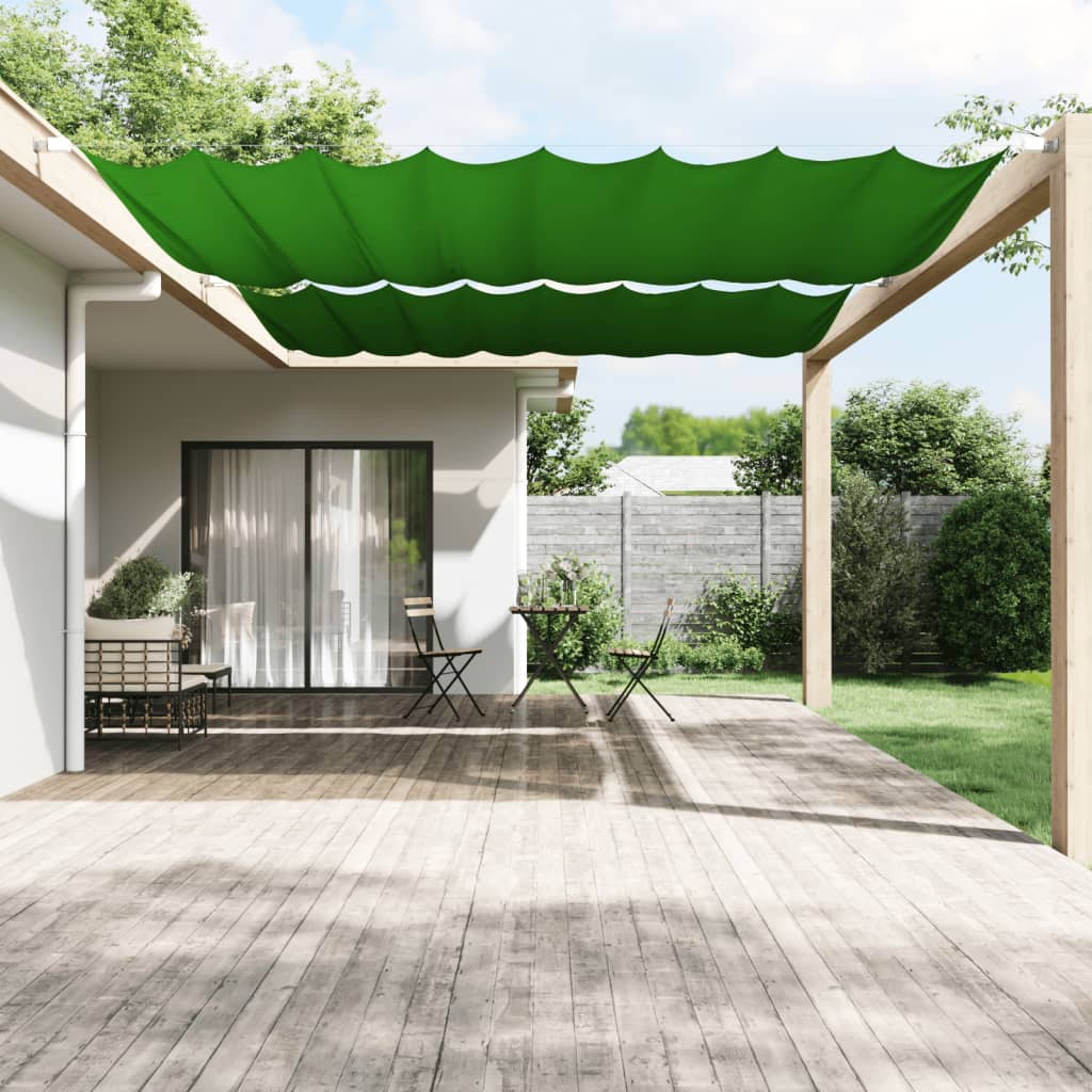 vidaXL Toldo vertical tela oxford verde claro 300x360 cm