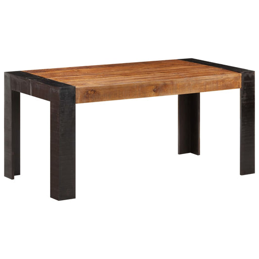 vidaXL Mesa de comedor de madera maciza de mango 160x80x76 cm