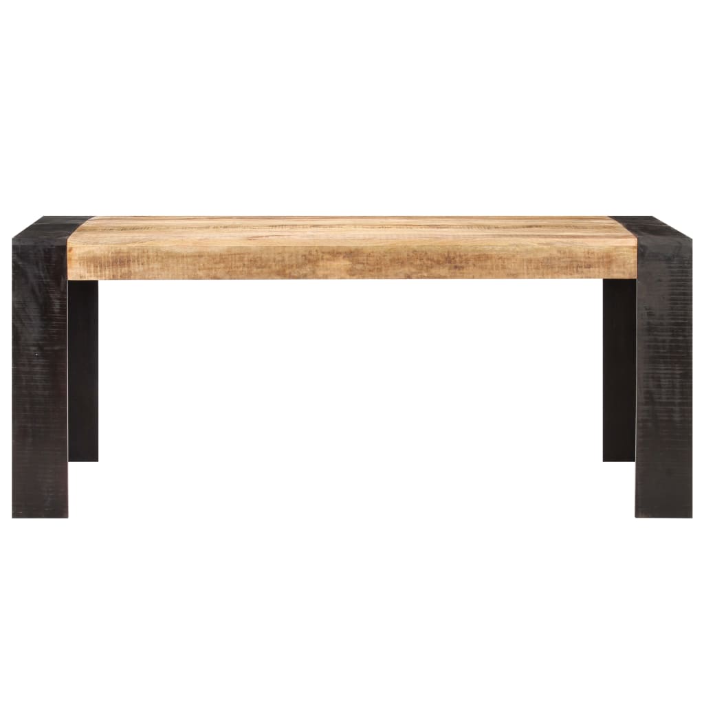 vidaXL Mesa de comedor de madera maciza de mango 180x90x76 cm