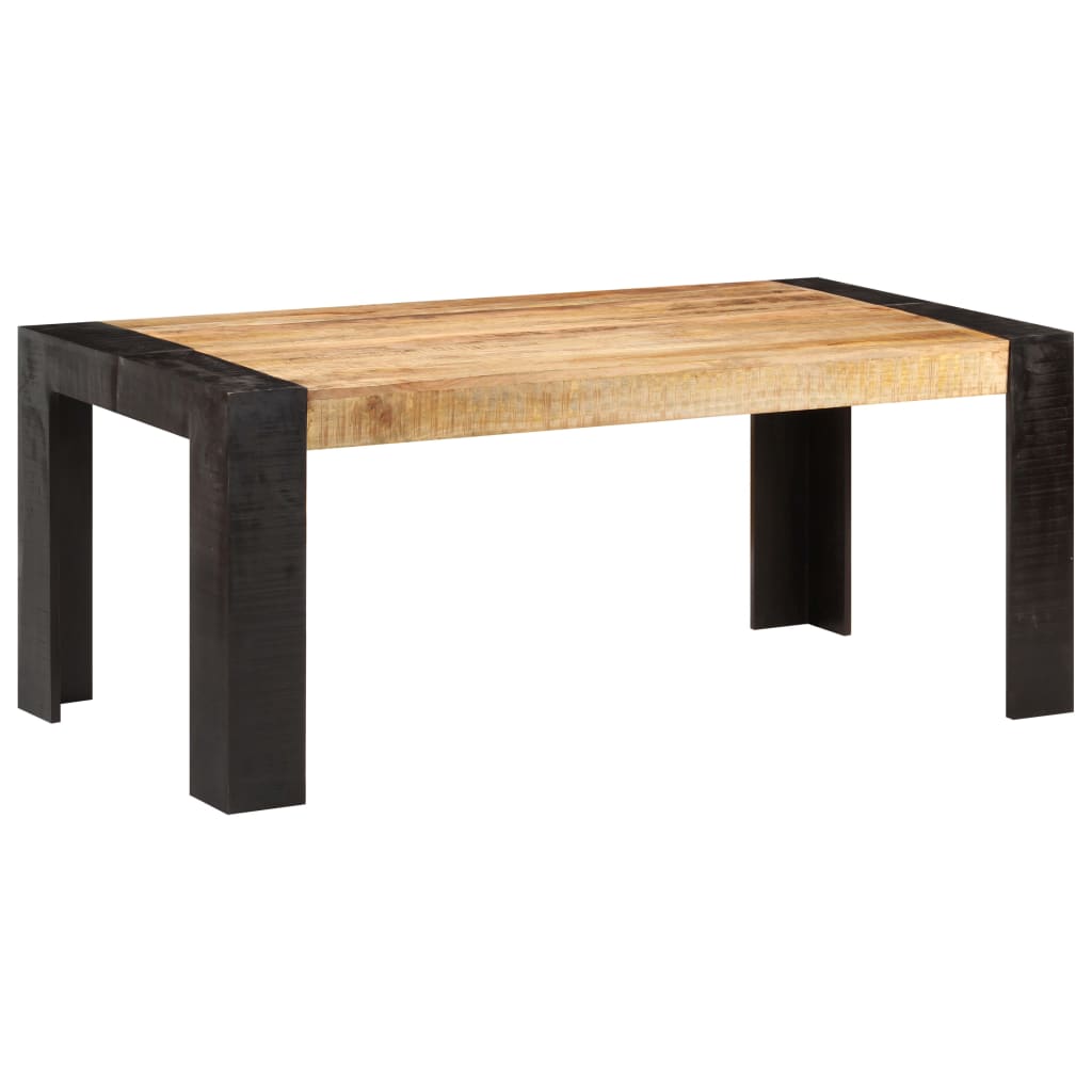 vidaXL Mesa de comedor de madera maciza de mango 180x90x76 cm