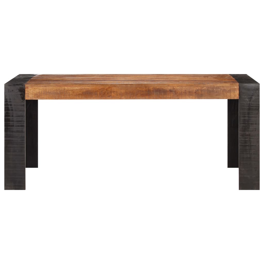 vidaXL Mesa de comedor de madera maciza de mango 180x90x76 cm