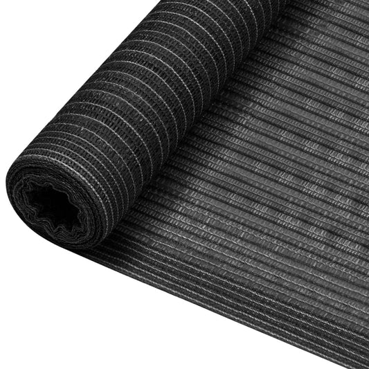 vidaXL Red de privacidad HDPE gris antracita 2x50 m 75 g/m²