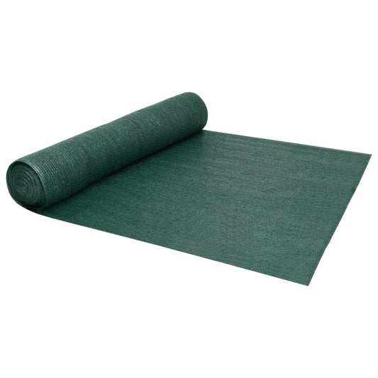 vidaXL Red de privacidad HDPE verde 1x25 m 150 g/m²