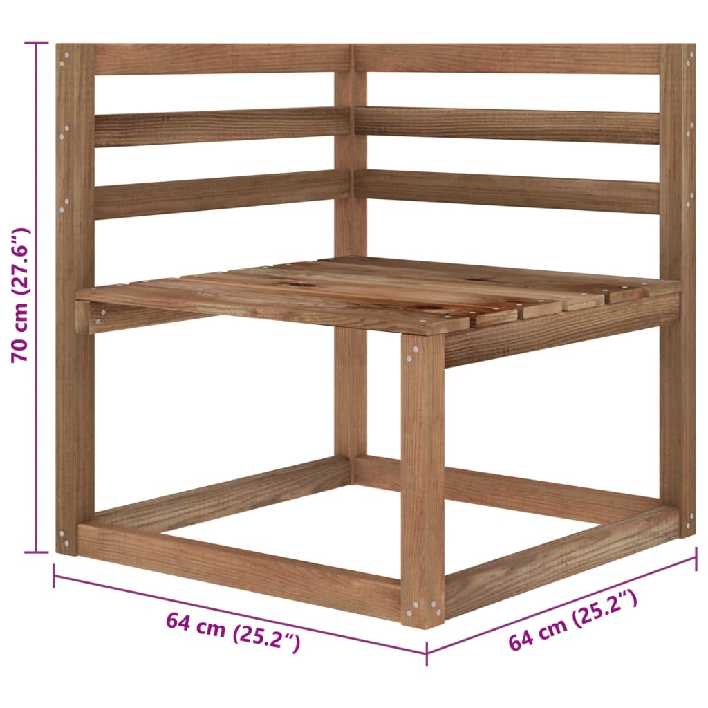 vidaXL Set de muebles de jardín 6 pzas con cojines crema