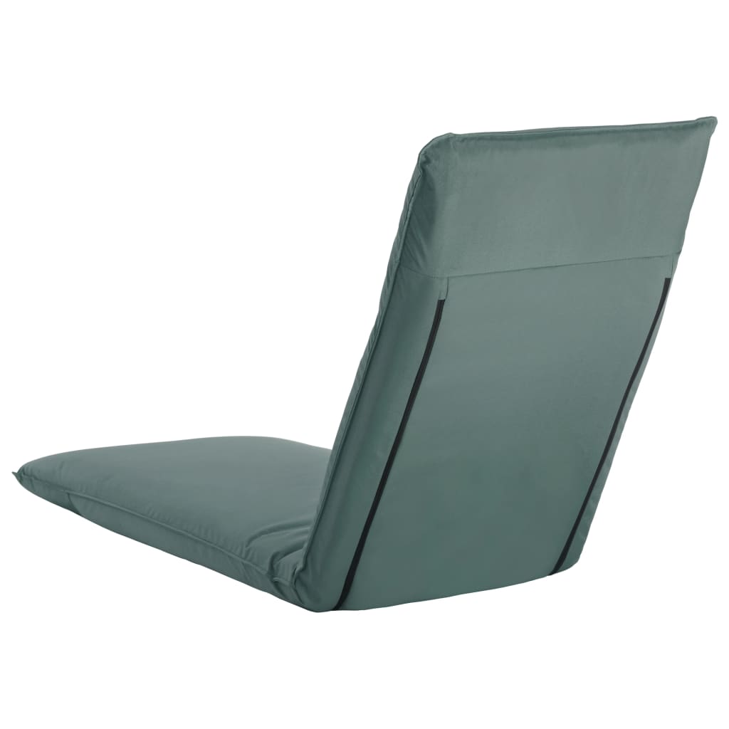 vidaXL Tumbona plegable de tela Oxford gris